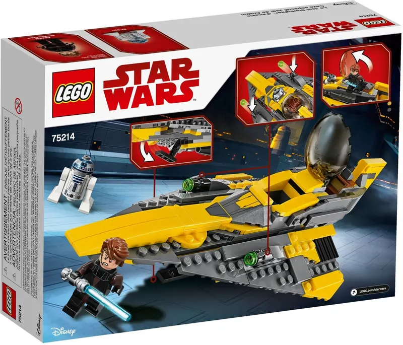LEGO 75214 Myśliwiec Jedi Anakina zdjęcie 5