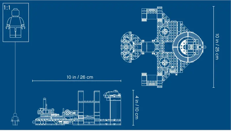 LEGO 75216 Sala Tronowa Snoke'a zdjęcie 6