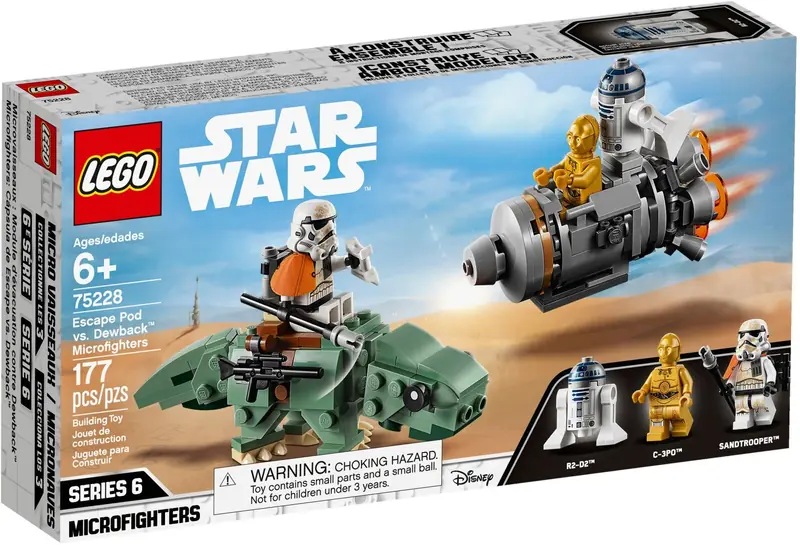 LEGO 75228 Kapsuła ratunkowa kontra Dewback zdjęcie 2