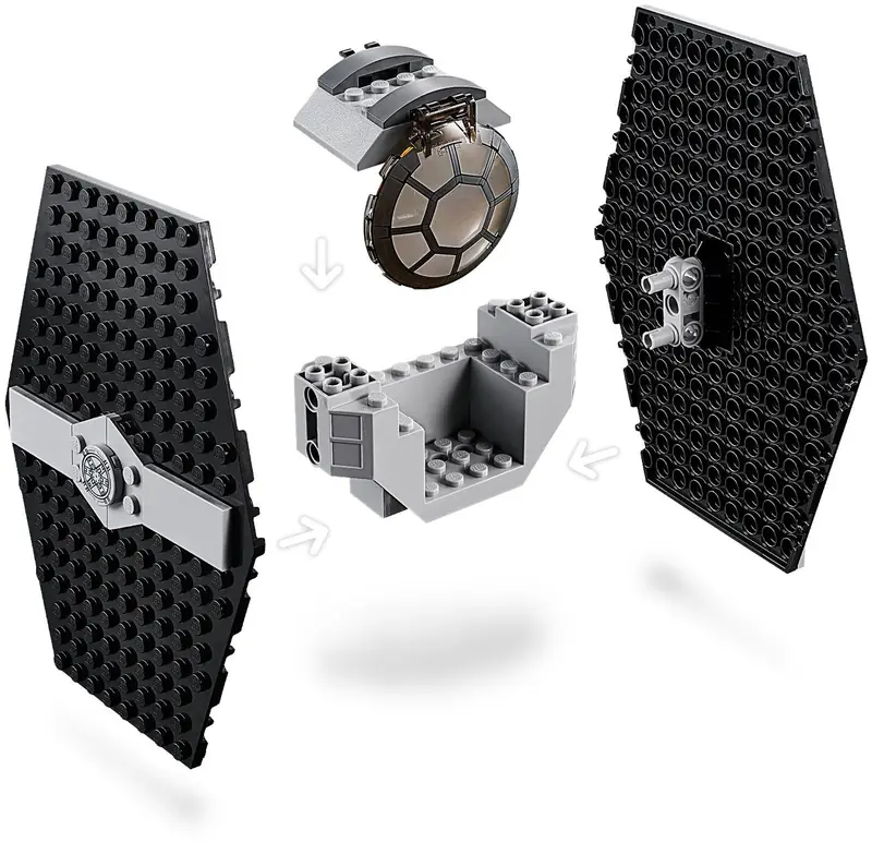 LEGO 75237 Atak myśliwcem TIE zdjęcie 4