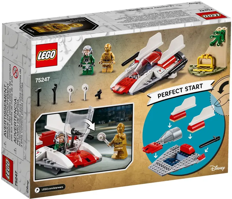 LEGO 75247 Myśliwiec A-Wing Rebelii zdjęcie 5