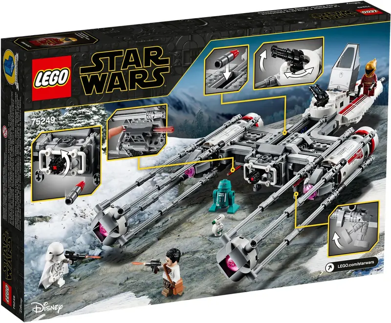 LEGO 75249 Myśliwiec Y-Wing Ruchu Oporu zdjęcie 5