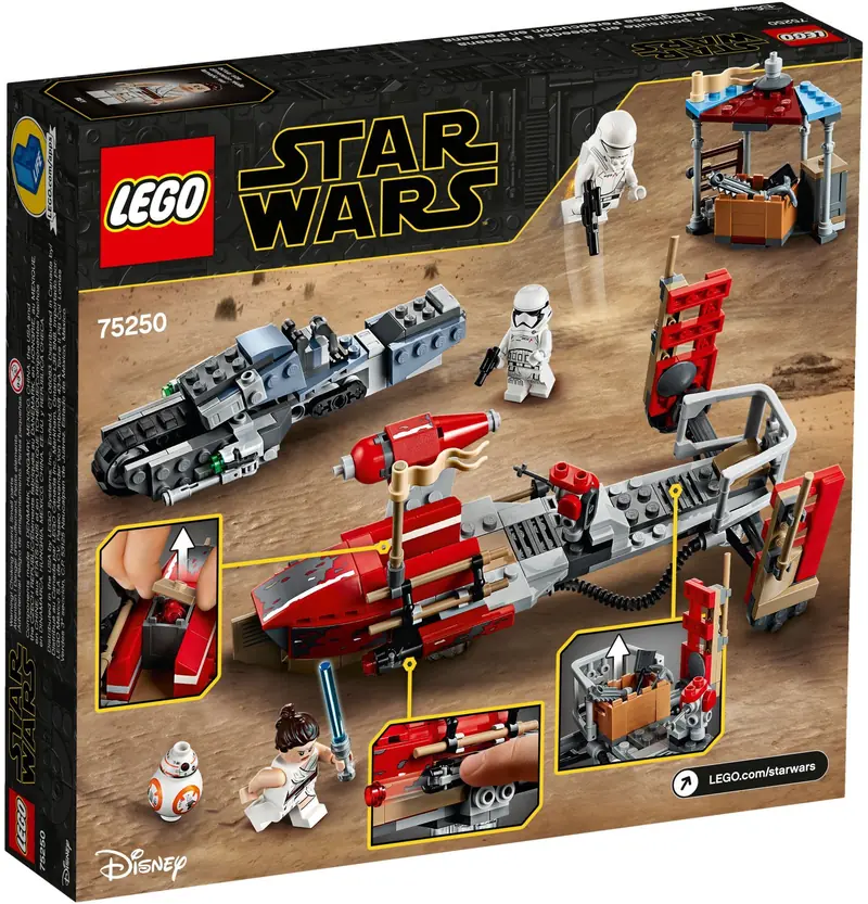 LEGO 75250 Pościg na śmigaczach w Pasaanie zdjęcie 5