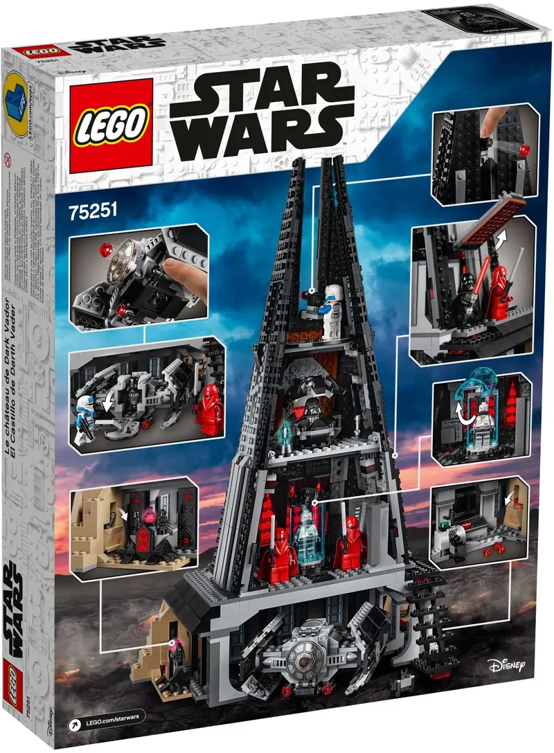 LEGO 75251 Zamek Dartha Vadera zdjęcie 8