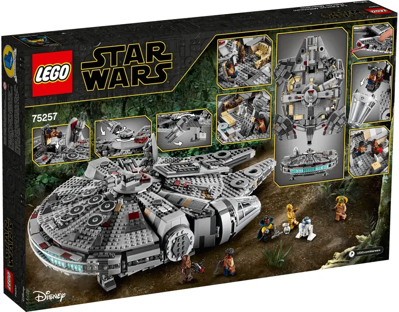 LEGO 75257 Sokół Millennium zdjęcie 5