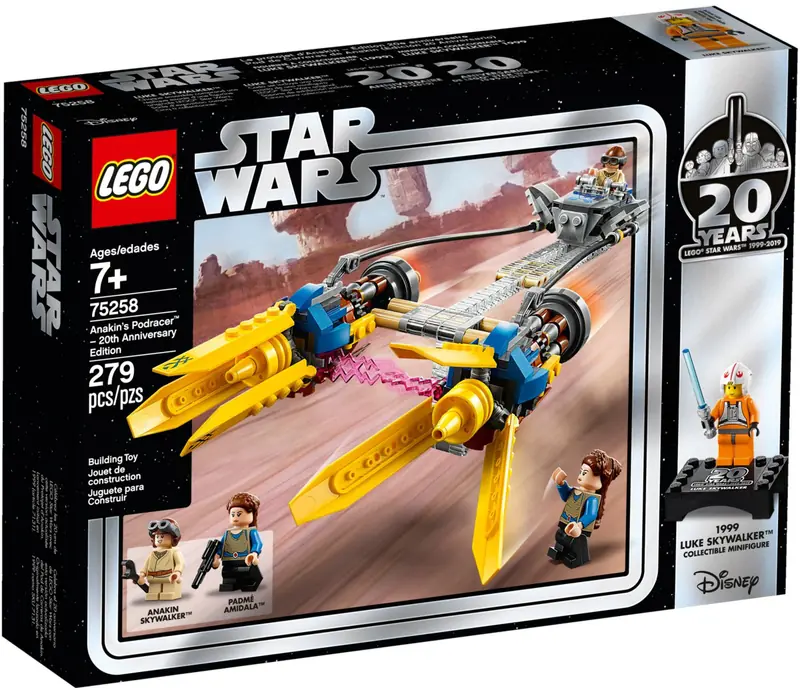 LEGO 75258 Ścigacz Anakina - edycja rocznicowa zdjęcie 2