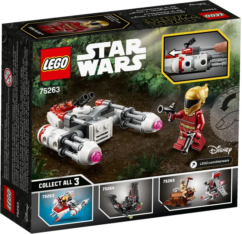 LEGO 75263 Mikromyśliwiec Y-Wing Ruchu Oporu zdjęcie 5