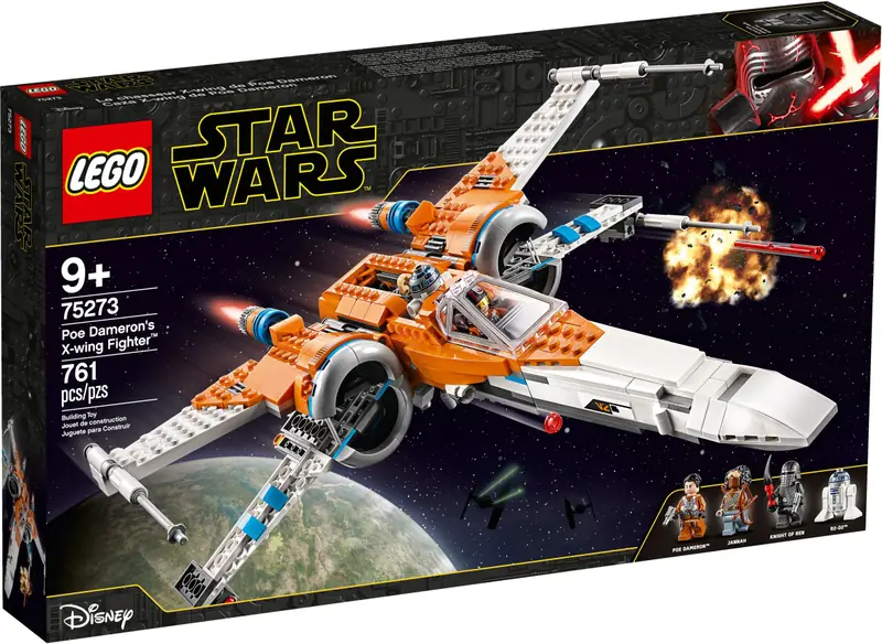 LEGO 75273 Myśliwiec X-Wing Poe Damerona zdjęcie 2