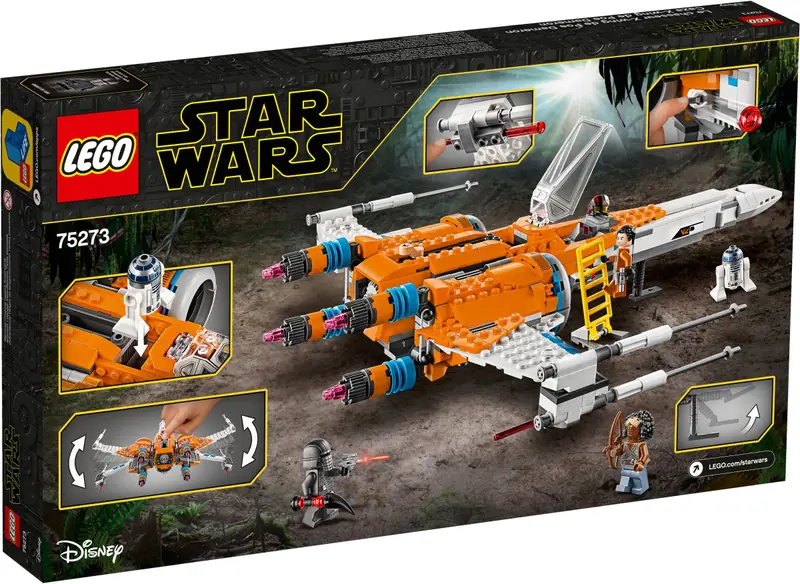 LEGO 75273 Myśliwiec X-Wing Poe Damerona zdjęcie 5