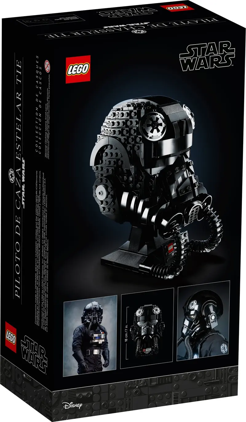 LEGO 75274 Hełm pilota myśliwca TIE zdjęcie 6