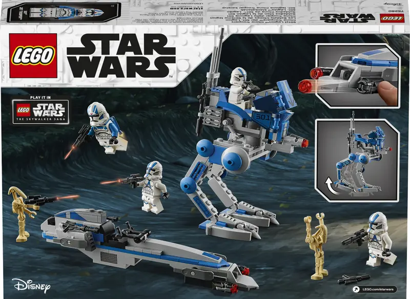 LEGO 75280 Żołnierze-klony z 501. legionu zdjęcie 19