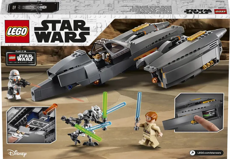 LEGO 75286 Gwiezdny myśliwiec generała Grievousa zdjęcie 10