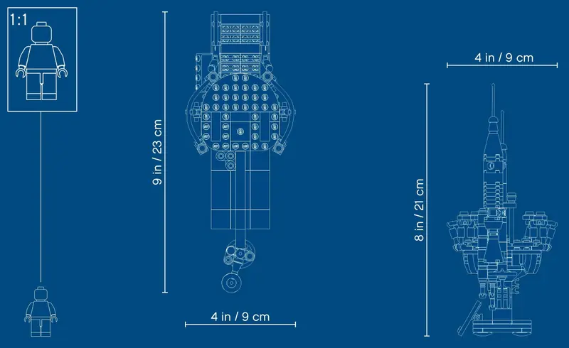 LEGO 75294 Pojedynek nad Bespinem zdjęcie 10