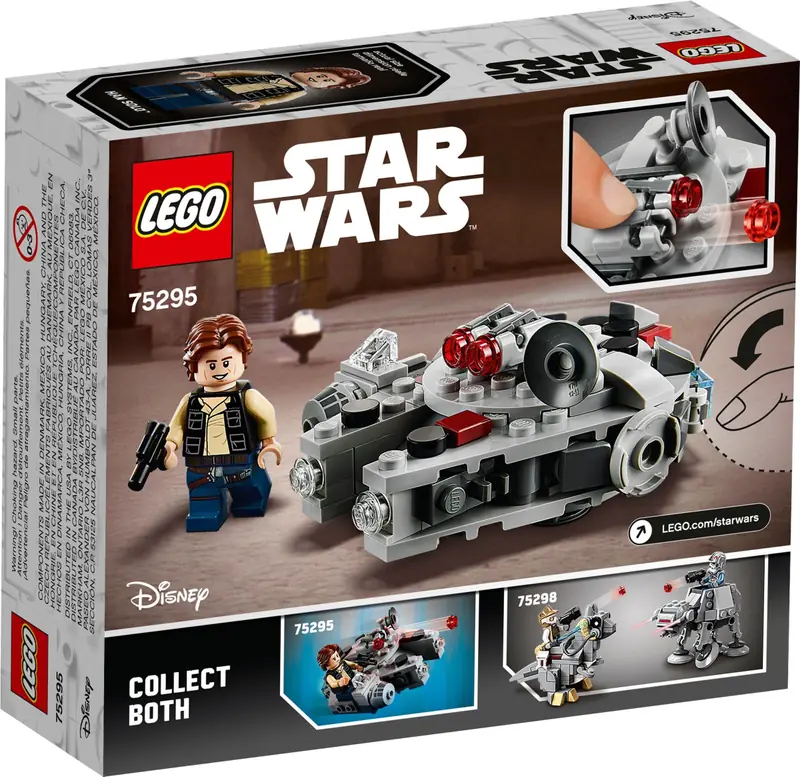 LEGO 75295 Mikromyśliwiec Sokół Millennium zdjęcie 3