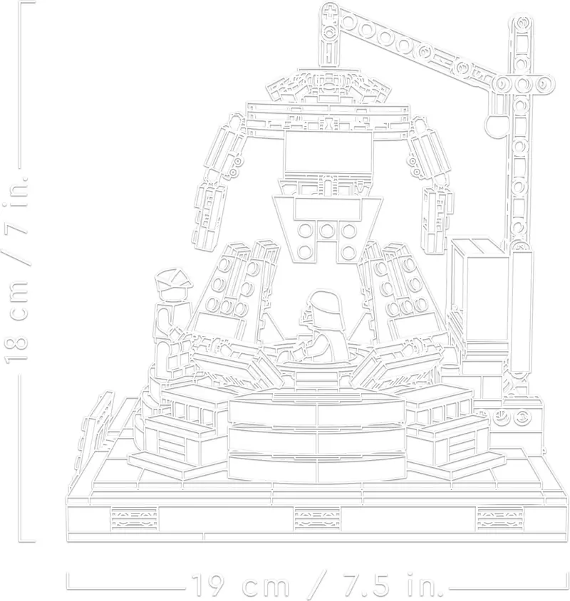 LEGO 75296 Komnata medytacyjna Dartha Vadera zdjęcie 6