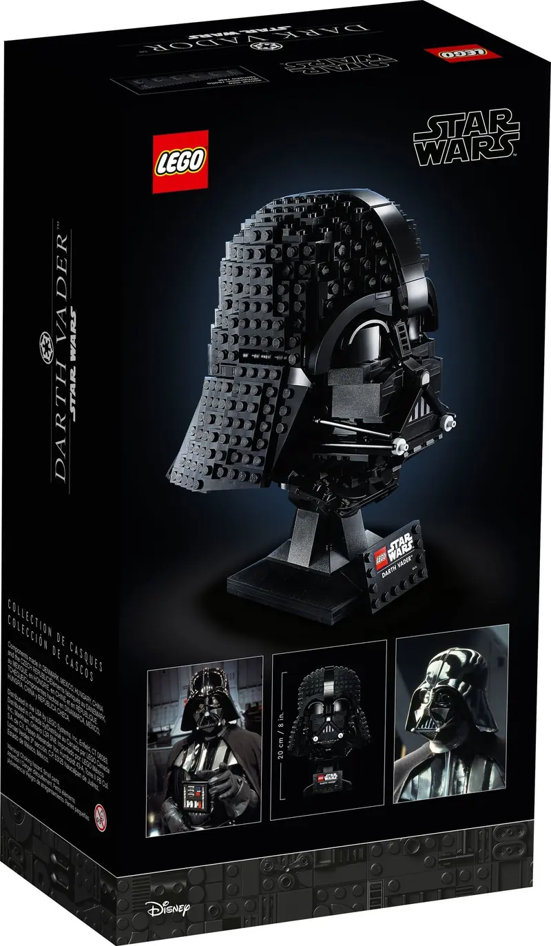 LEGO 75304 Hełm Dartha Vadera zdjęcie 4