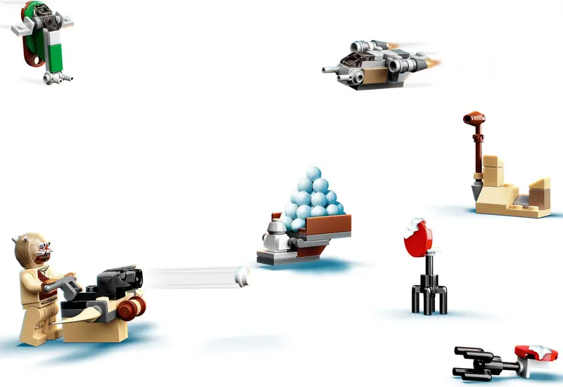 LEGO 75307 Kalendarz adwentowy LEGO Star Wars zdjęcie 4