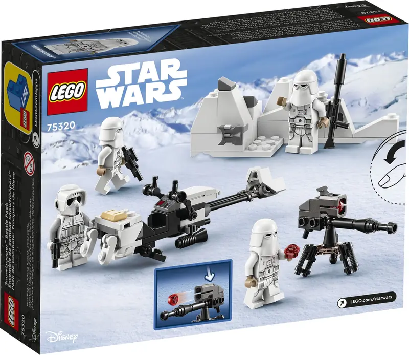 LEGO 75320 Zestaw bitewny ze szturmowcem śnieżnym zdjęcie 3