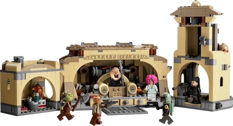 LEGO 75326 Sala tronowa Boby Fetta