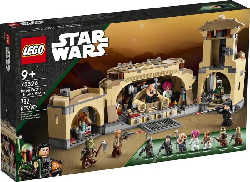 LEGO 75326 Sala tronowa Boby Fetta zdjęcie 2