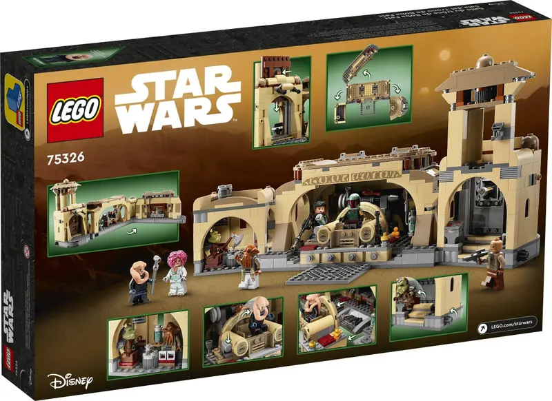 LEGO 75326 Sala tronowa Boby Fetta zdjęcie 7