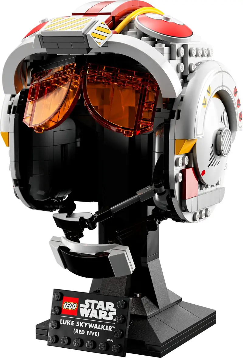 LEGO 75327 Hełm Luke’a Skywalkera™ — Czerwony Pięć