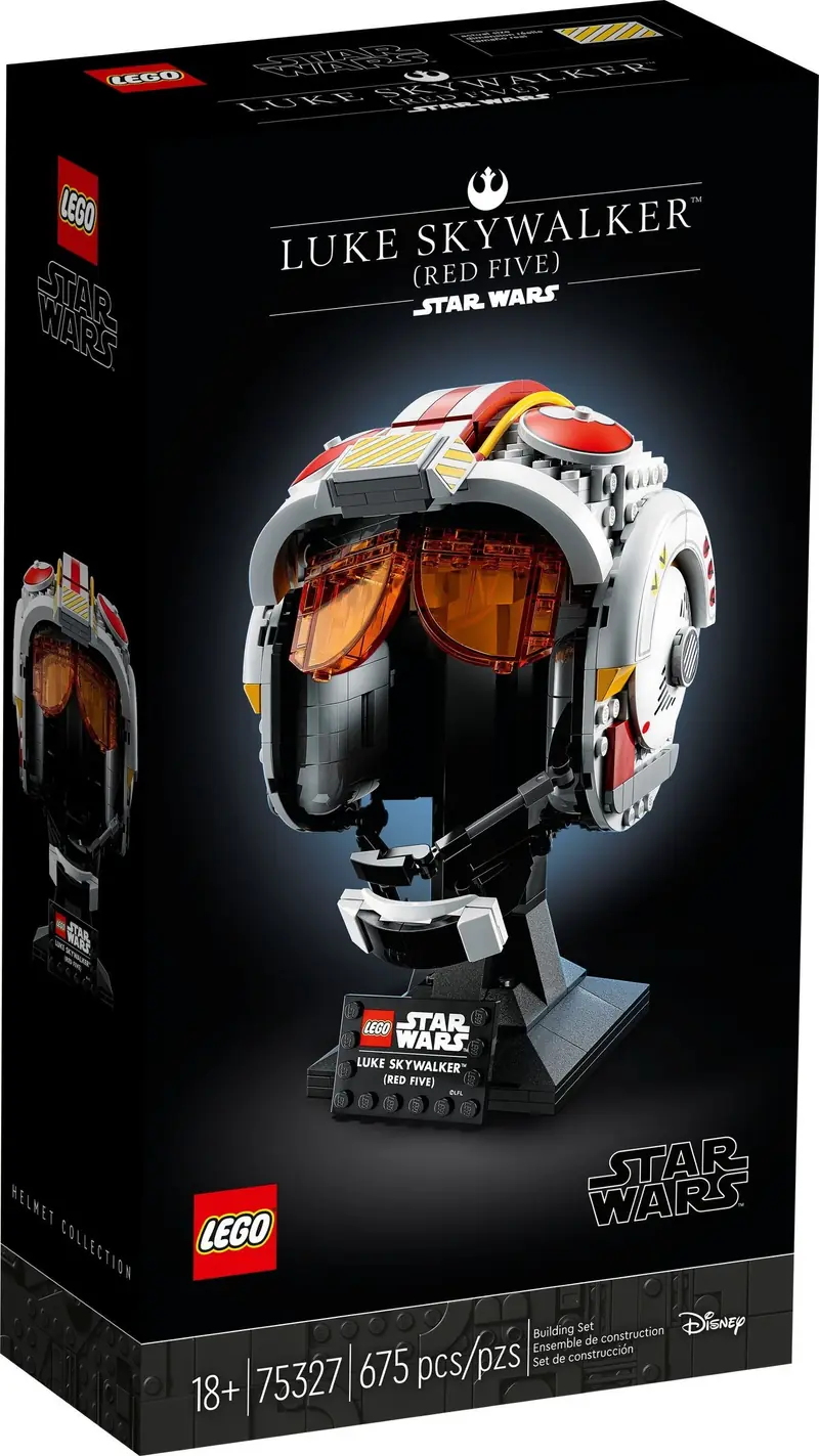 LEGO 75327 Hełm Luke’a Skywalkera - Czerwony Pięć zdjęcie 2