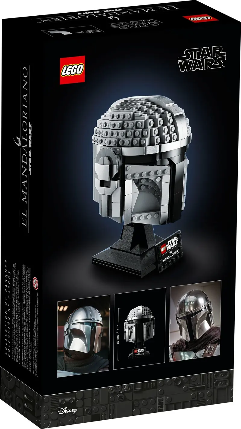LEGO 75328 Hełm Mandalorianina zdjęcie 5
