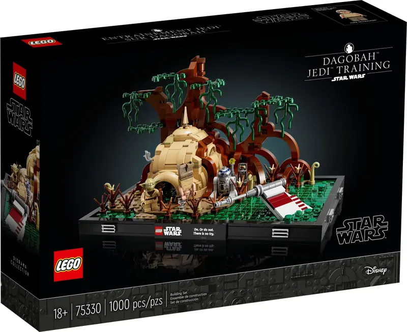 LEGO 75330 Diorama: Szkolenie Jedi na Dagobah zdjęcie 2