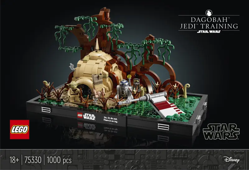 LEGO 75330 Diorama: Szkolenie Jedi na Dagobah zdjęcie 7