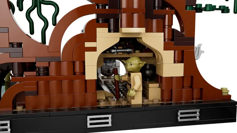 LEGO 75330 Diorama: Szkolenie Jedi na Dagobah zdjęcie 11
