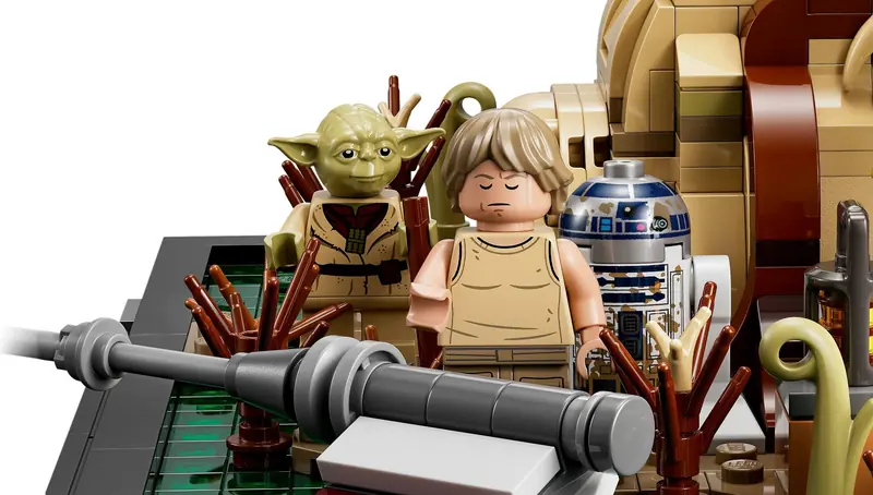 LEGO 75330 Diorama: Szkolenie Jedi na Dagobah zdjęcie 5