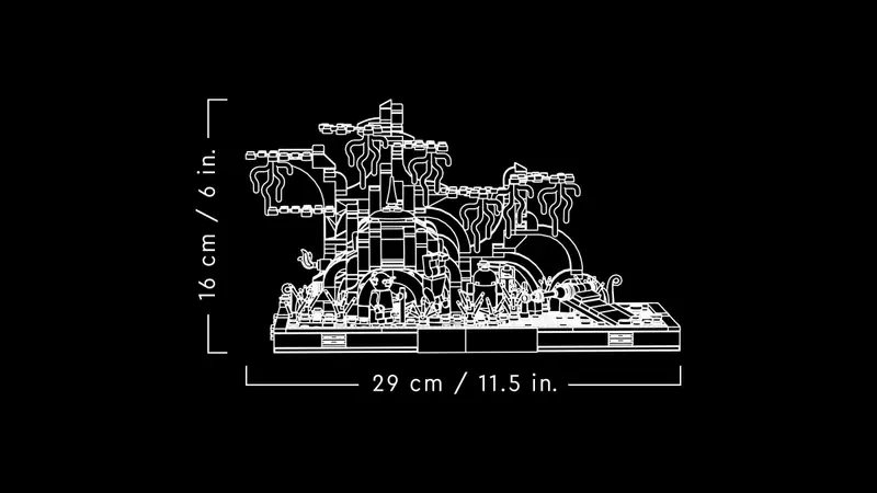 LEGO 75330 Diorama: Szkolenie Jedi na Dagobah zdjęcie 6