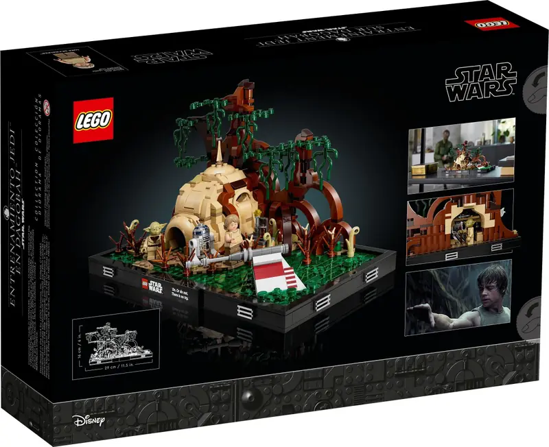 LEGO 75330 Diorama: Szkolenie Jedi na Dagobah zdjęcie 4
