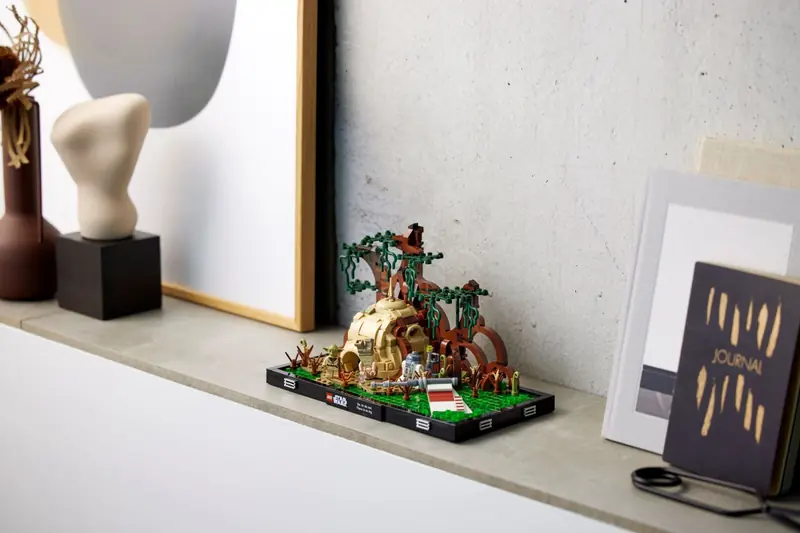 LEGO 75330 Diorama: Szkolenie Jedi na Dagobah zdjęcie 9