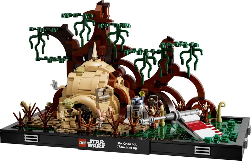 LEGO 75330 Diorama: Szkolenie Jedi na Dagobah