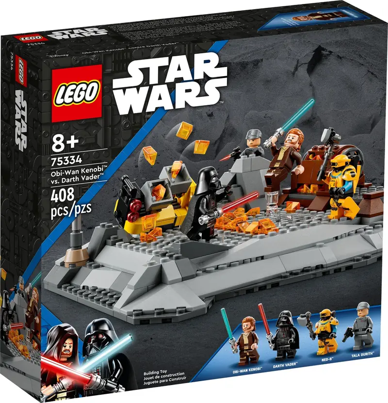 LEGO 75334 Obi-Wan Kenobi kontra Darth Vader zdjęcie 6