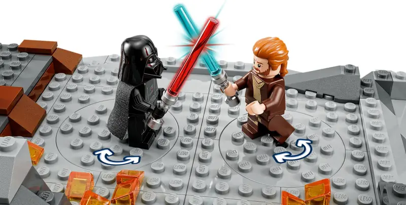LEGO 75334 Obi-Wan Kenobi kontra Darth Vader zdjęcie 9
