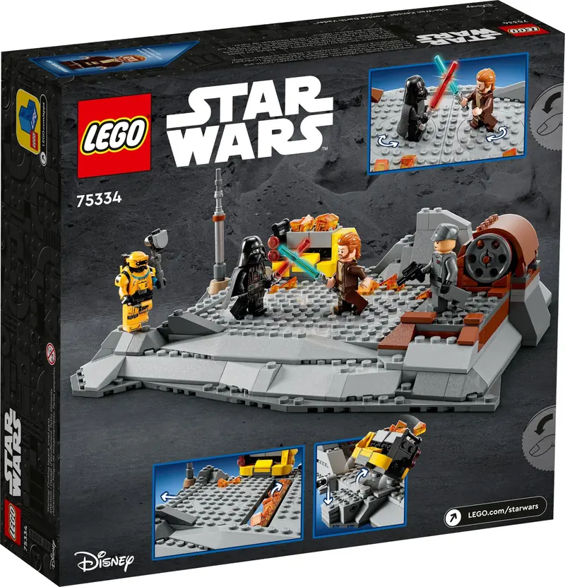 LEGO 75334 Obi-Wan Kenobi kontra Darth Vader zdjęcie 3