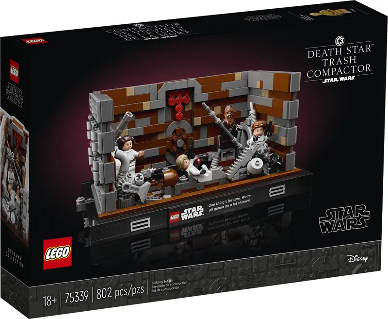 LEGO 75339 Diorama: Zgniatarka odpadów na Gwieździe Śmierci zdjęcie 5