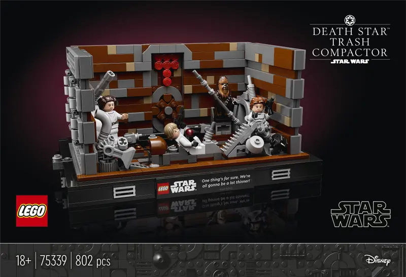 LEGO 75339 Diorama: Zgniatarka odpadów na Gwieździe Śmierci zdjęcie 8