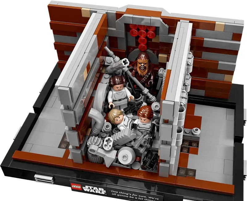 LEGO 75339 Diorama: Zgniatarka odpadów na Gwieździe Śmierci zdjęcie 2