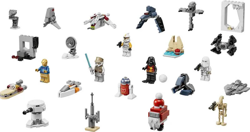 LEGO 75340 Kalendarz adwentowy LEGO Star Wars zdjęcie 2