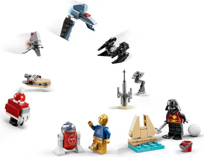 LEGO 75340 Kalendarz adwentowy LEGO Star Wars zdjęcie 4