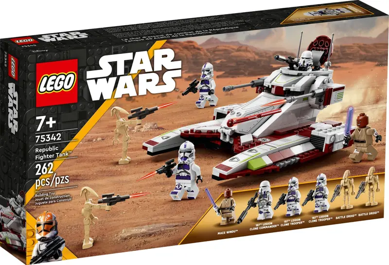 LEGO 75342 Czołg bojowy Republiki zdjęcie 2