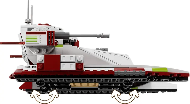 LEGO 75342 Czołg bojowy Republiki zdjęcie 3