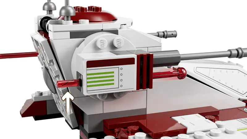 LEGO 75342 Czołg bojowy Republiki zdjęcie 10