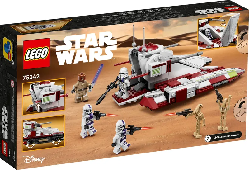 LEGO 75342 Czołg bojowy Republiki zdjęcie 5