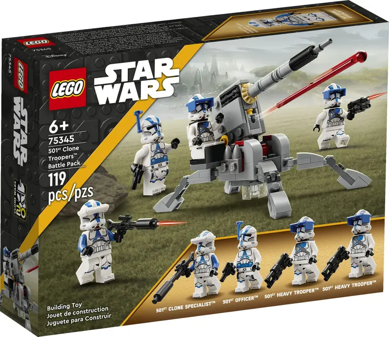 LEGO 75345 Zestaw bitewny – żołnierze-klony z 501. legionu zdjęcie 2