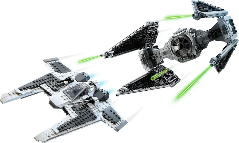 LEGO 75348 Mandaloriański myśliwiec Fang Fighter kontra TIE Interceptor zdjęcie 3